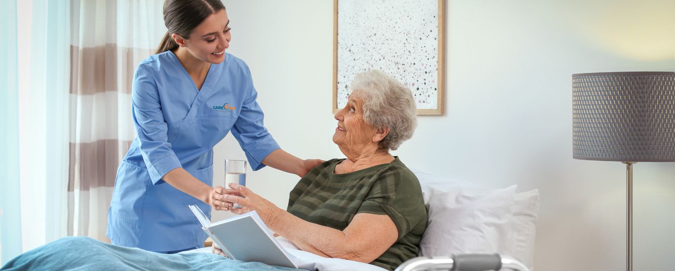 Patient Caregiver At Home