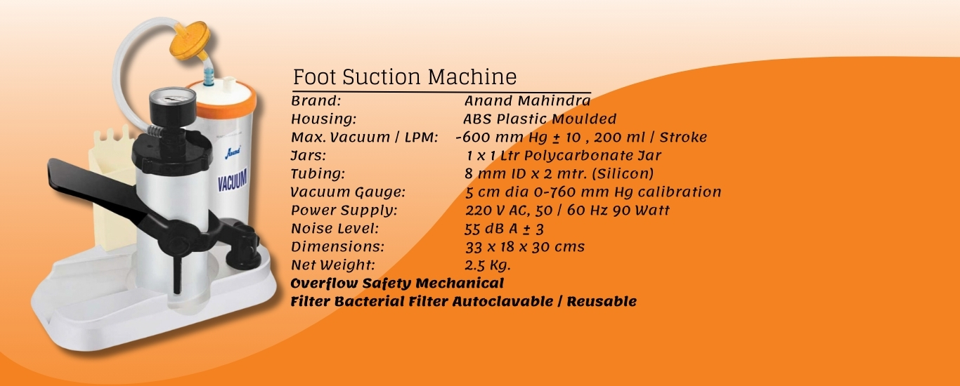 Foot Suction Machine